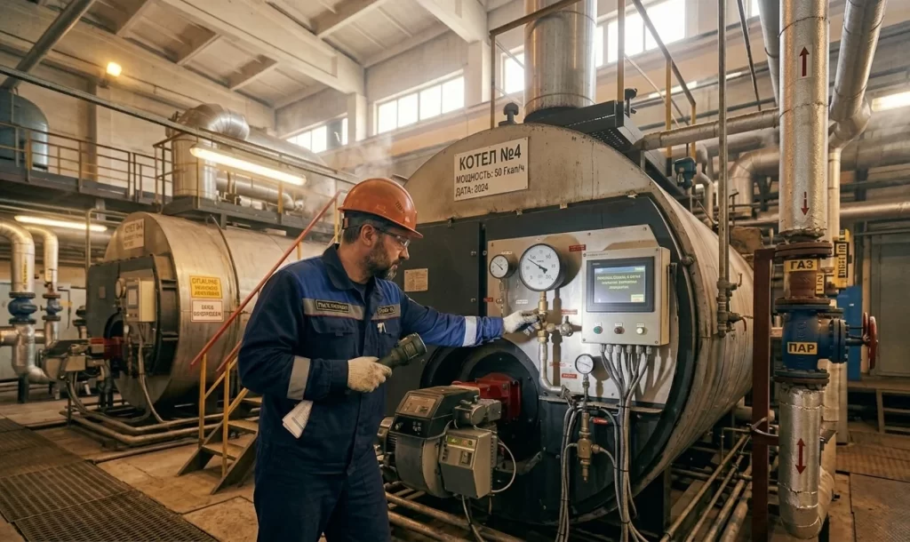 Как включить отопление на газовом котле